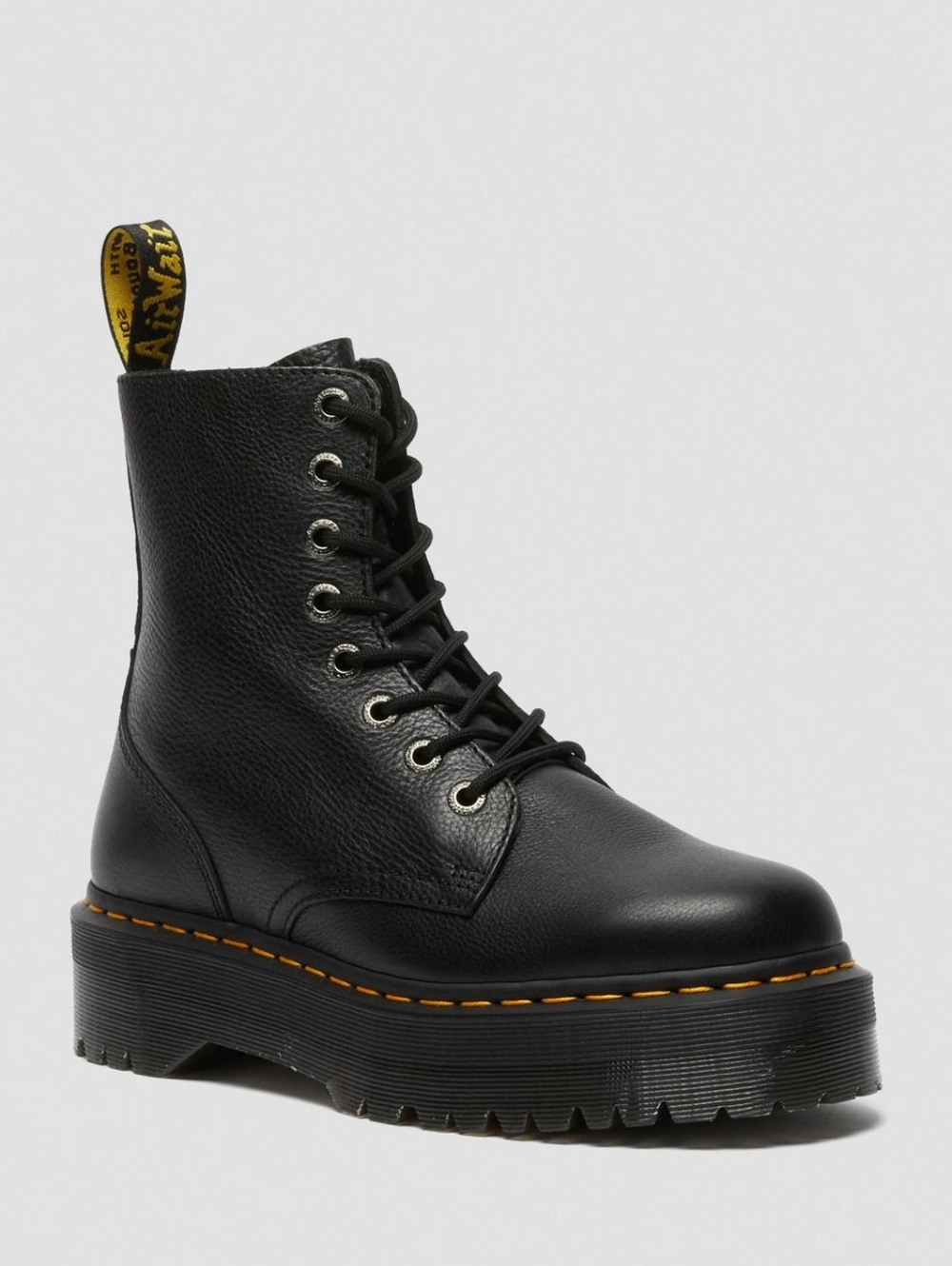 Dr. Martens Jadon III Platform Boots Black Leather Women’s 7/Men’s 6